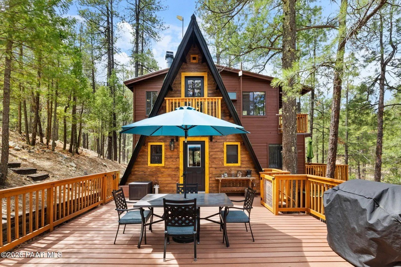 Walker, Ariz. A-Frame, Selling for $495K