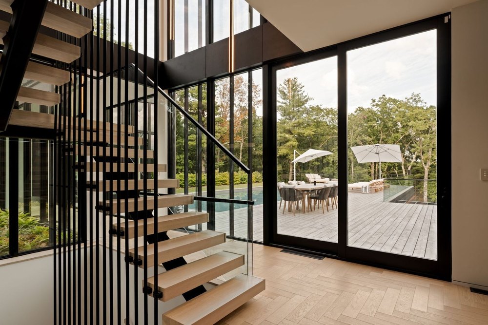 Pool at Aston Martin-designed Sylvan Rock compound in Red Hook, NY, on sale for $19,500,000