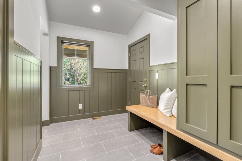 Mudroom for convenience