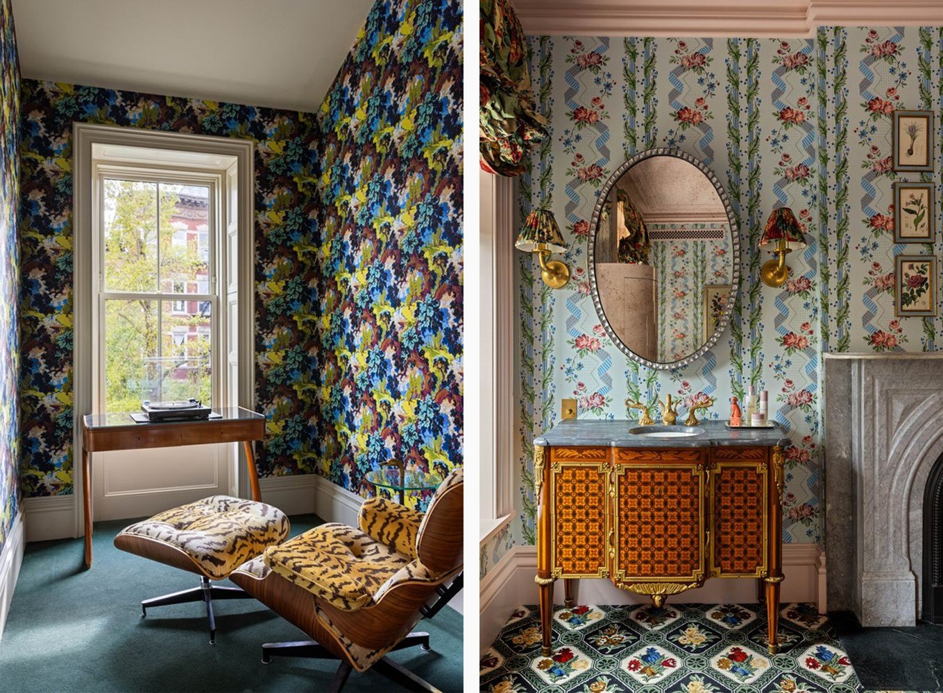 Interior of Lily Allen and David Harbour's home in Brooklyn