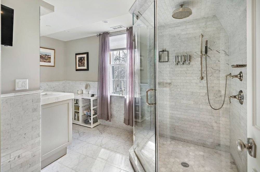 Owners apartment spa-like bathroom