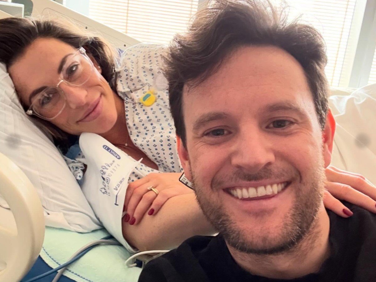 Alyssa Farah Griffin pictured in hospital after giving birth