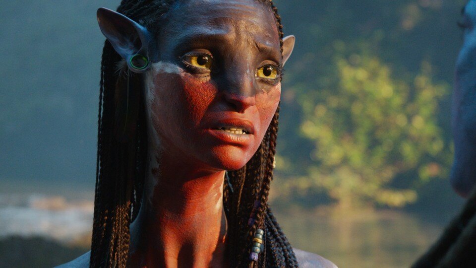 Zoe Saldana in Avatar: Fire and Ash