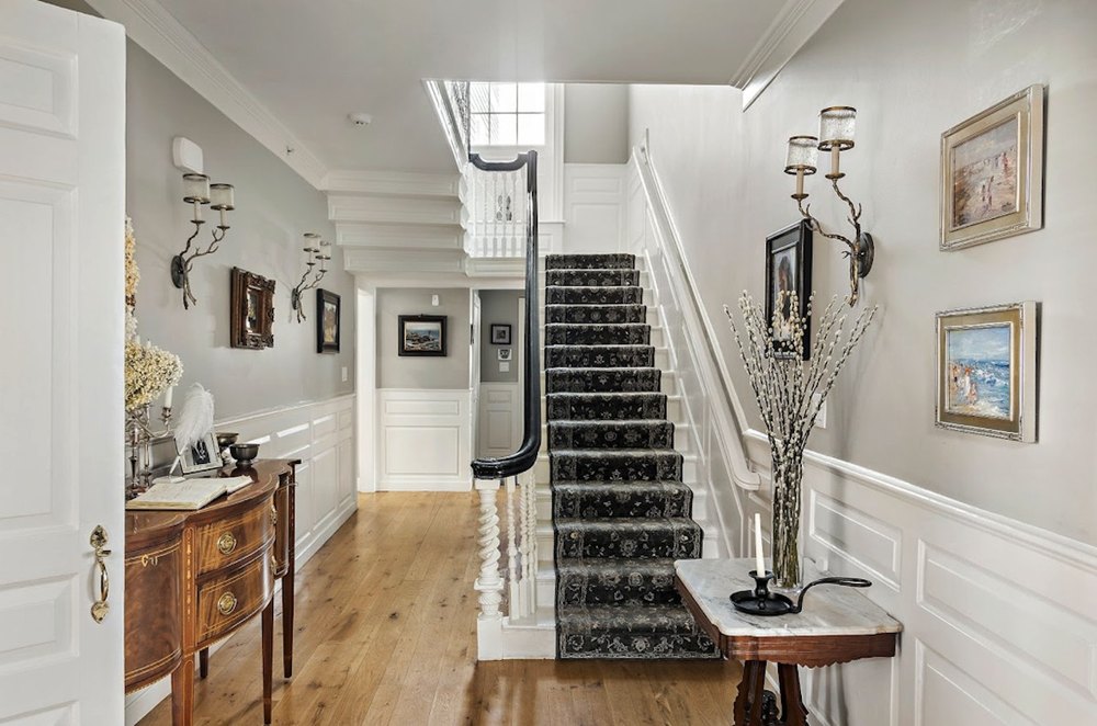 Entry of a historic Salem home