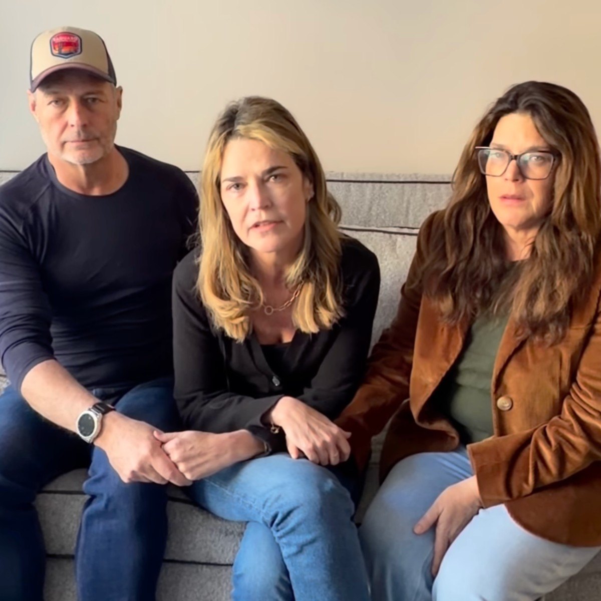 Savannah Guthrie and her siblings, Annie and Cameron, appear in new social media video about their mother Nancy.