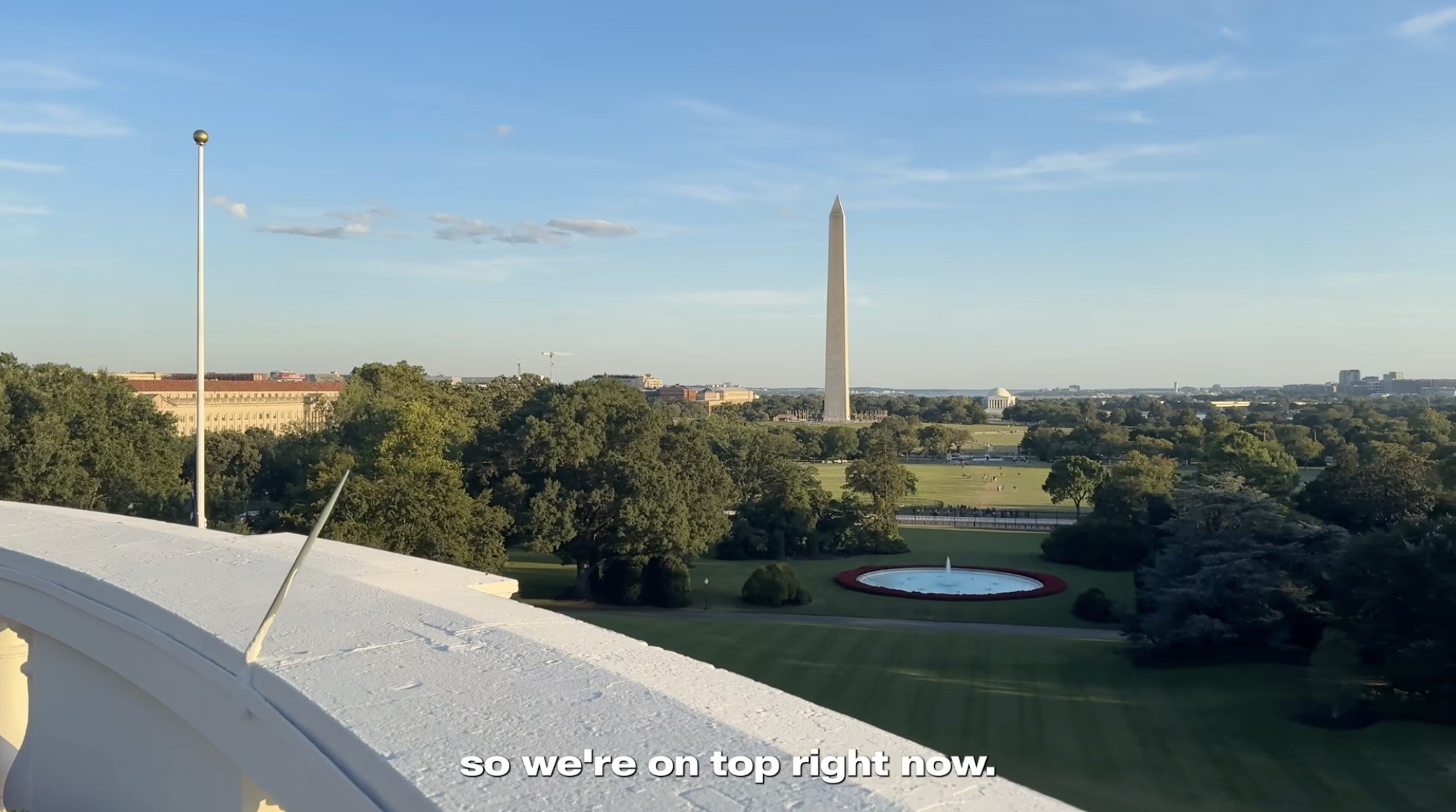 Kai Trump at the White House