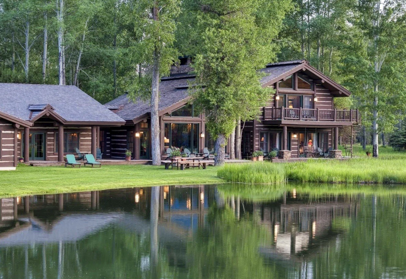 Photo of Jackson Hole riverfront ranch