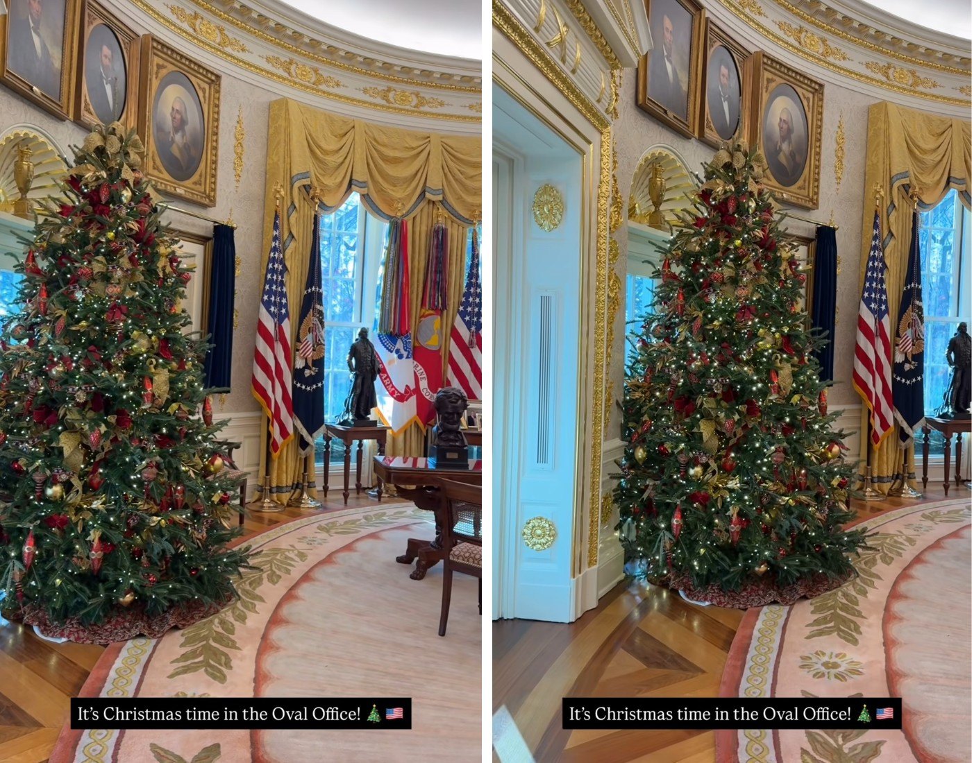 White House Christmas decorations
