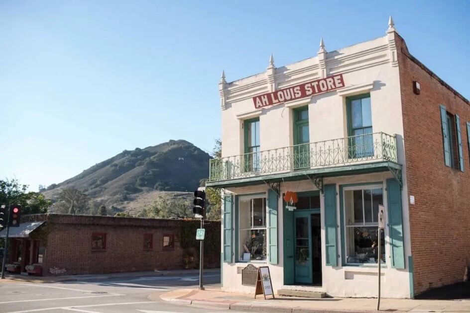 Storefront of the Ah Louis Store, a historical building home to a great gift shop – a summer thing to do in San Luis Obispo