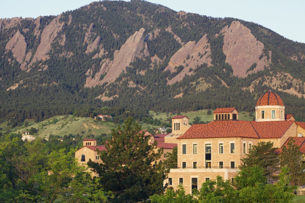 University of Colorado and Flatirons