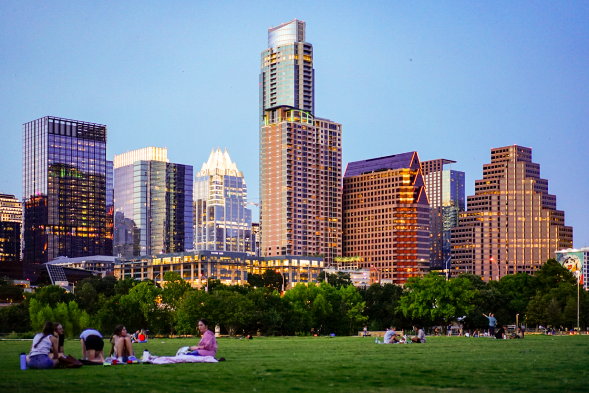 Skyline of austin