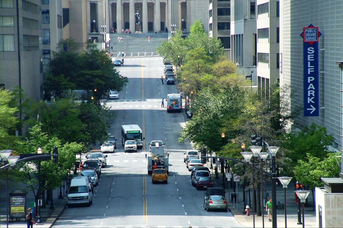 Road to Legislative Plaza