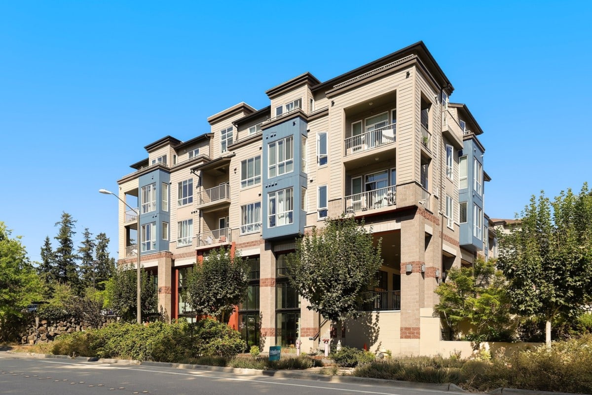 apartment building where you pay rent each month