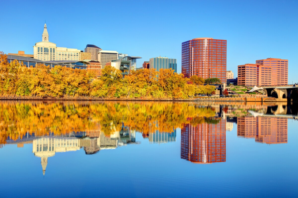 Autumn in Hartford, Connecticut