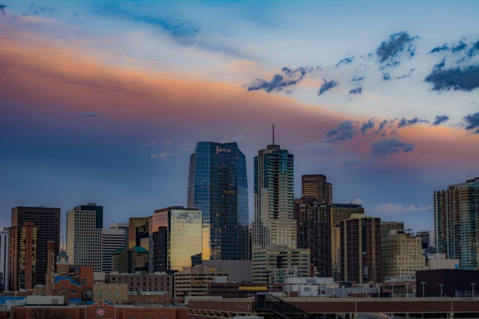 Denver, CO skyline