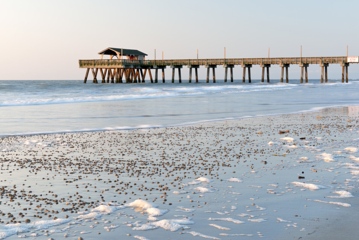 Tybee Island Beach pier