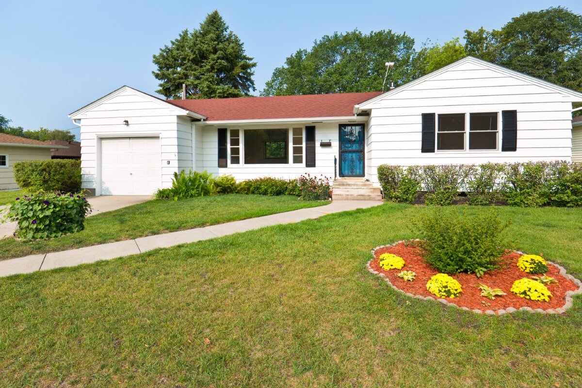 Mid-century modern house