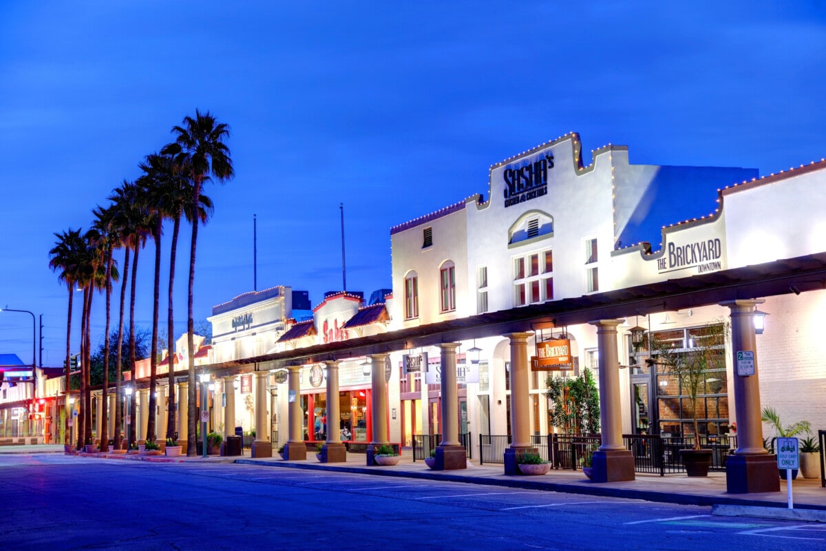 Historic Downtown Chandler, Arizona - getty