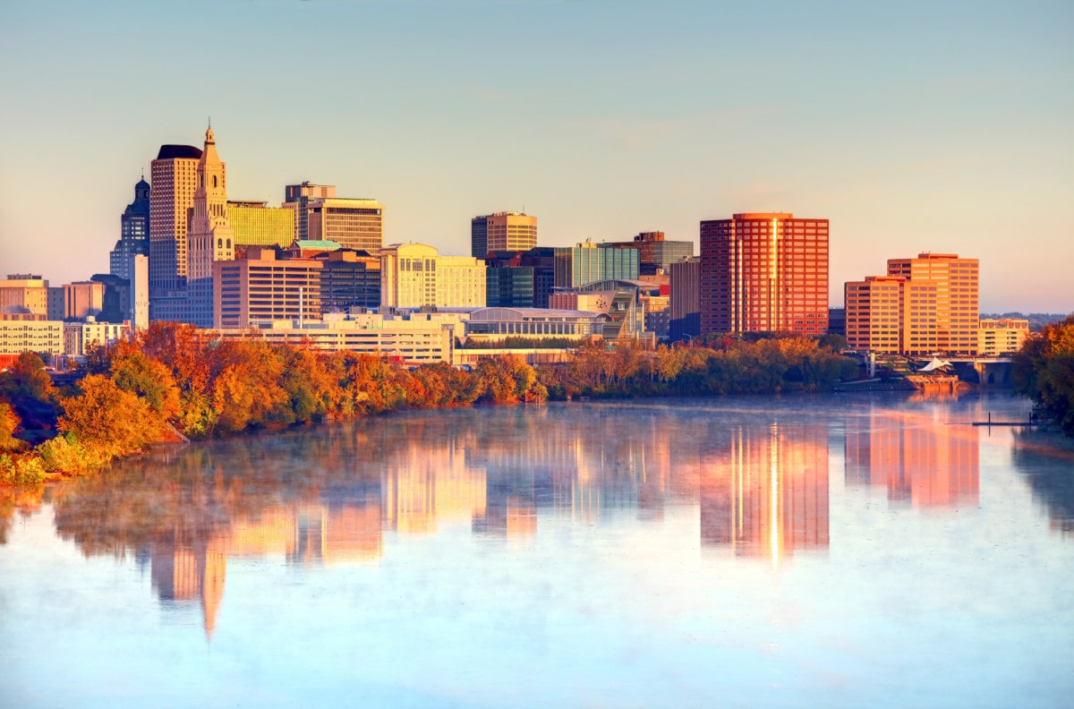 Autumn in Hartford, Connecticut