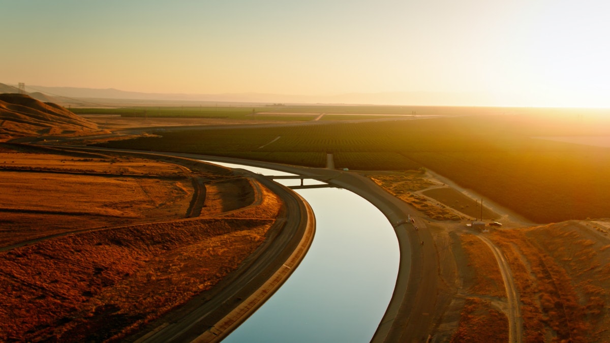 Aerial shot of bakersfield