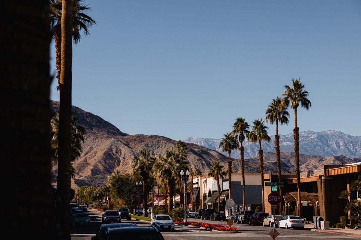 Downtown Palm Desert, California