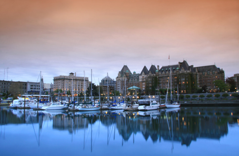 Downtown Victoria British Columbia