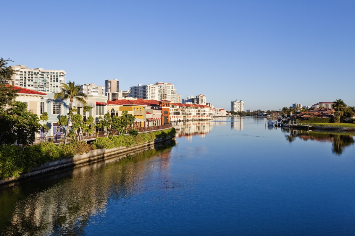 View of Naples Florida