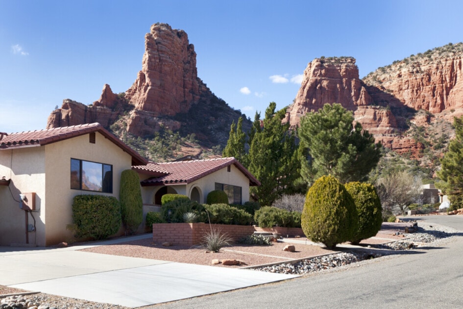 Sedona residence, Arizona, USA.