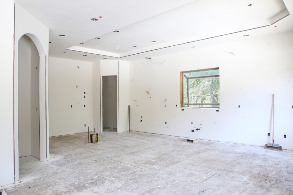 Empty Room in remodel