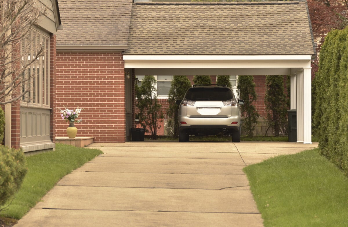 open carport convert garage