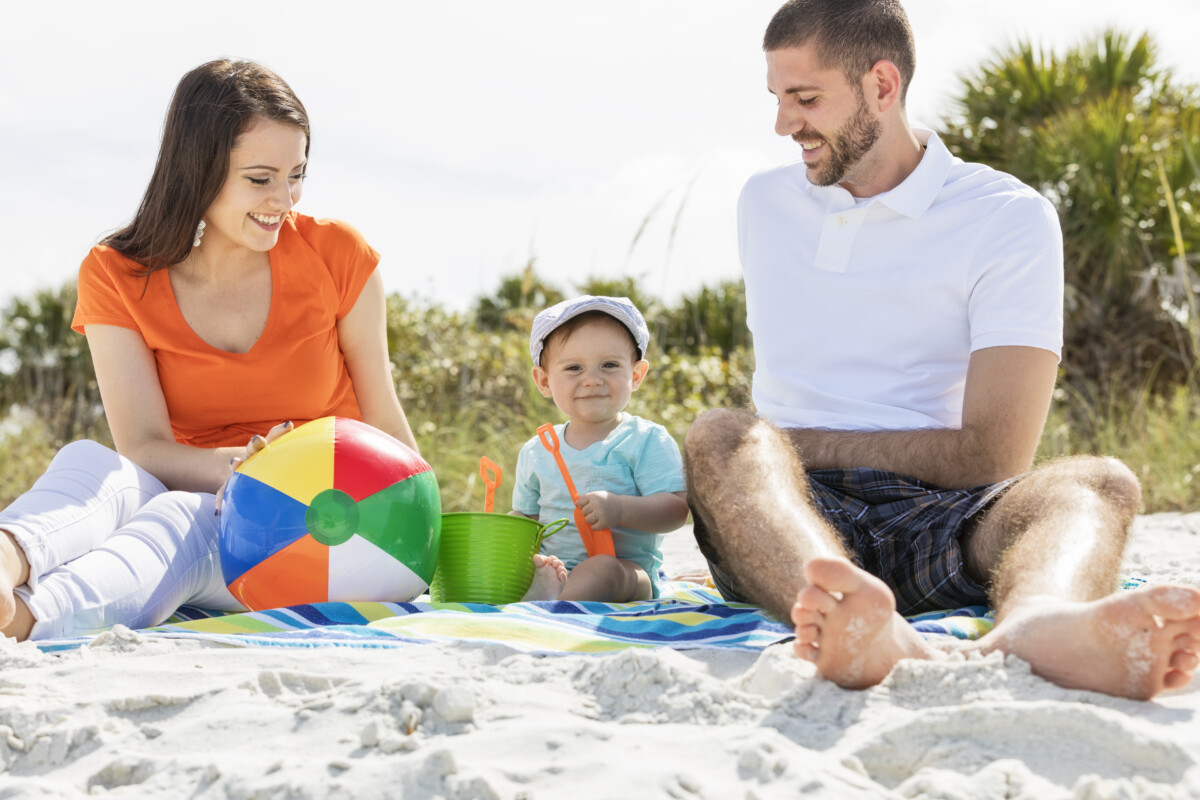 Family Day at the Beach