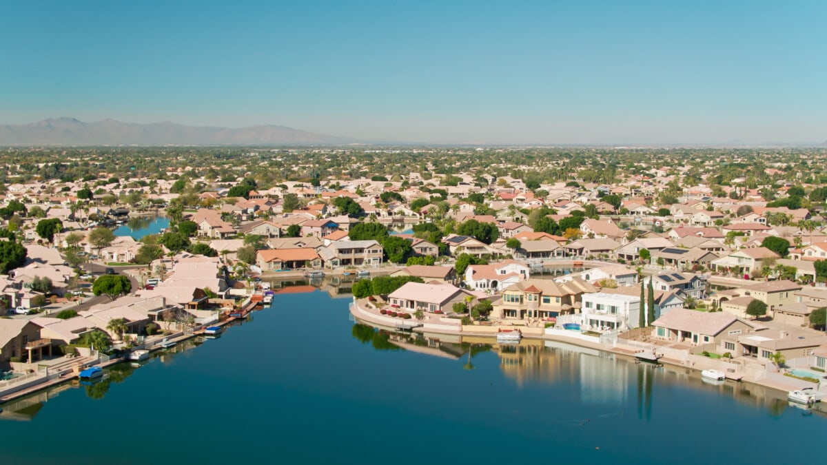 aerial view of Glendale arizona_Getty