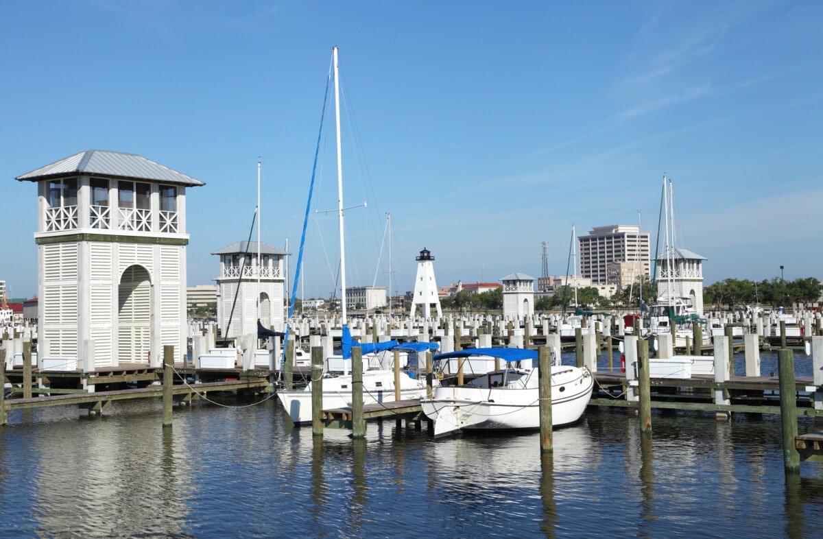 gulport mississippi water and boats