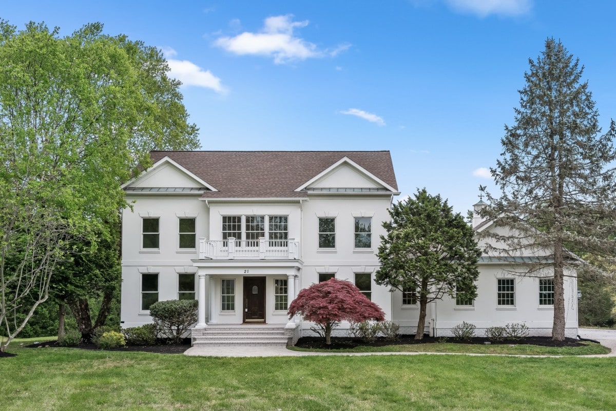 White house with tinted windows