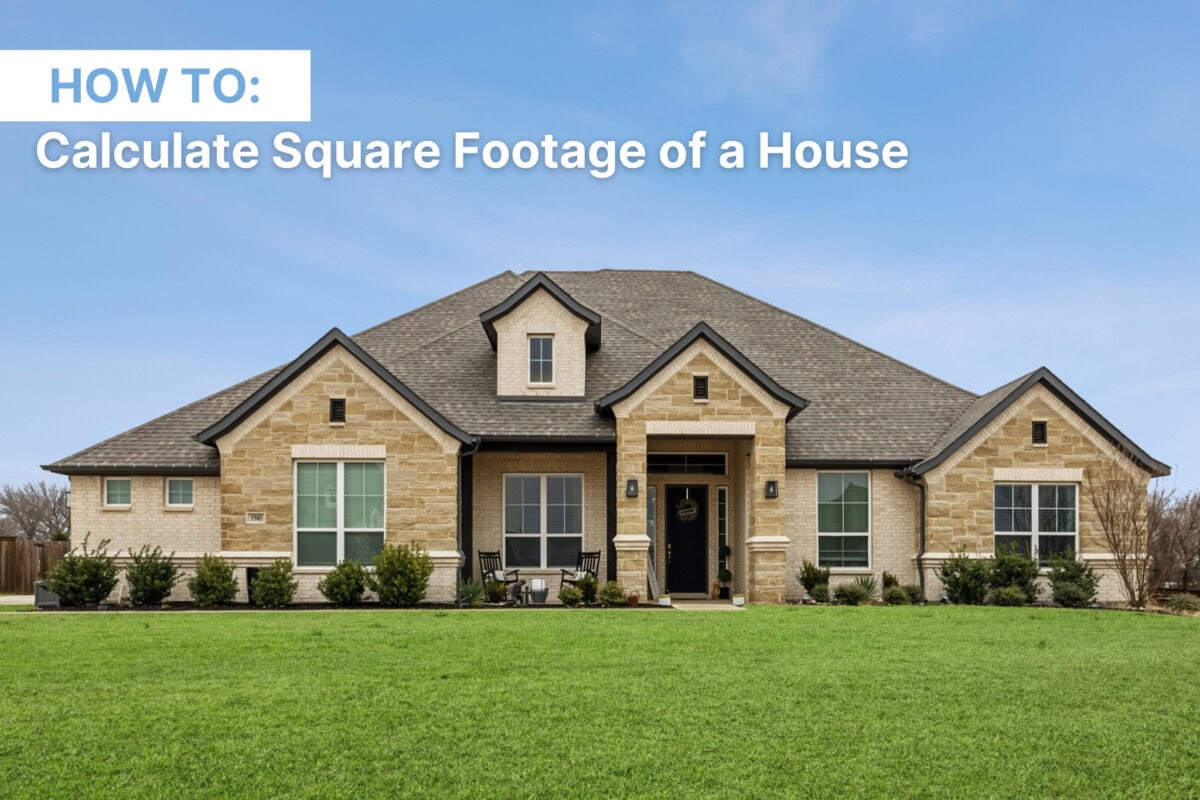 How to calculate square footage of a house