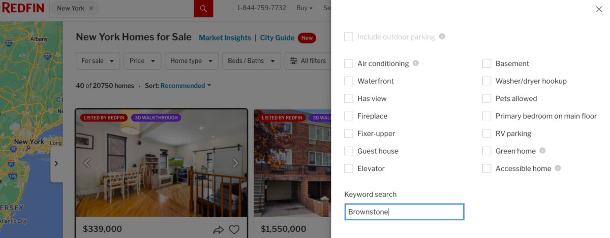 Redfin Brownstones for sale New York step three