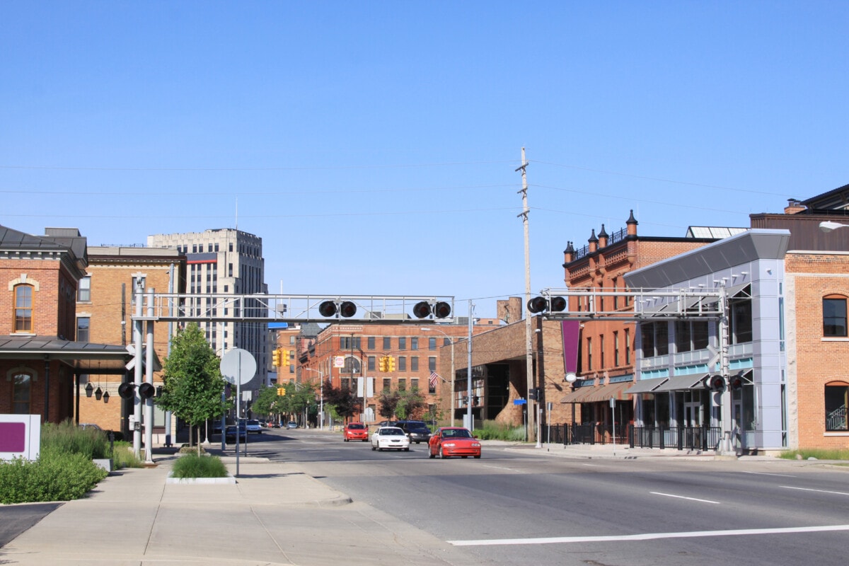 Downtown Kalamazoo, Michigan