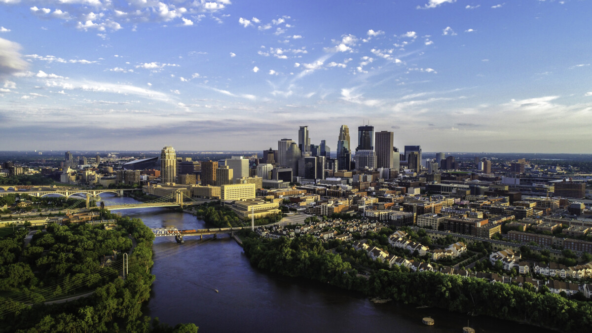 Minneapolis - Summer Cityscape