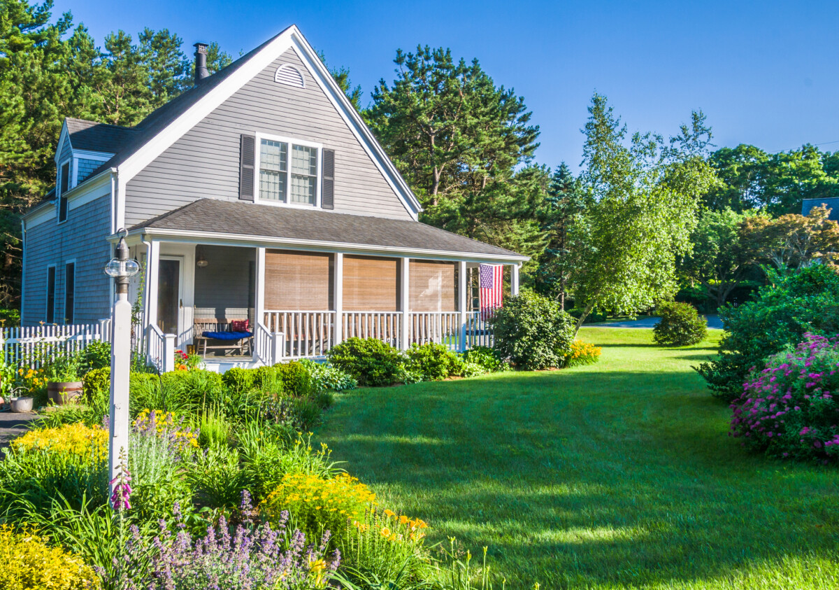 Summer Gardens at a Cape Cod Home