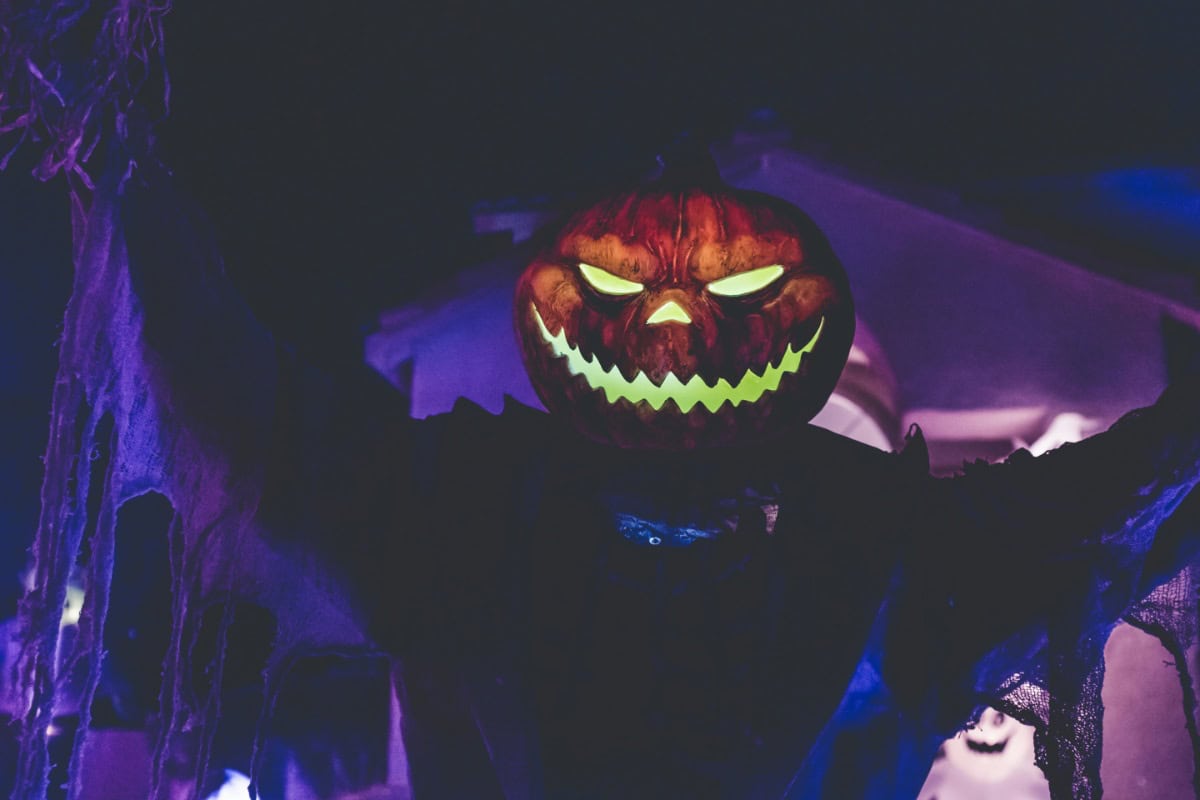 Haunted Pumpkin Man