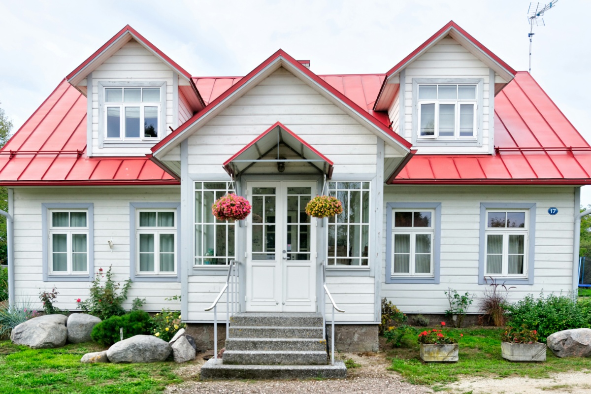 Red Roofed House