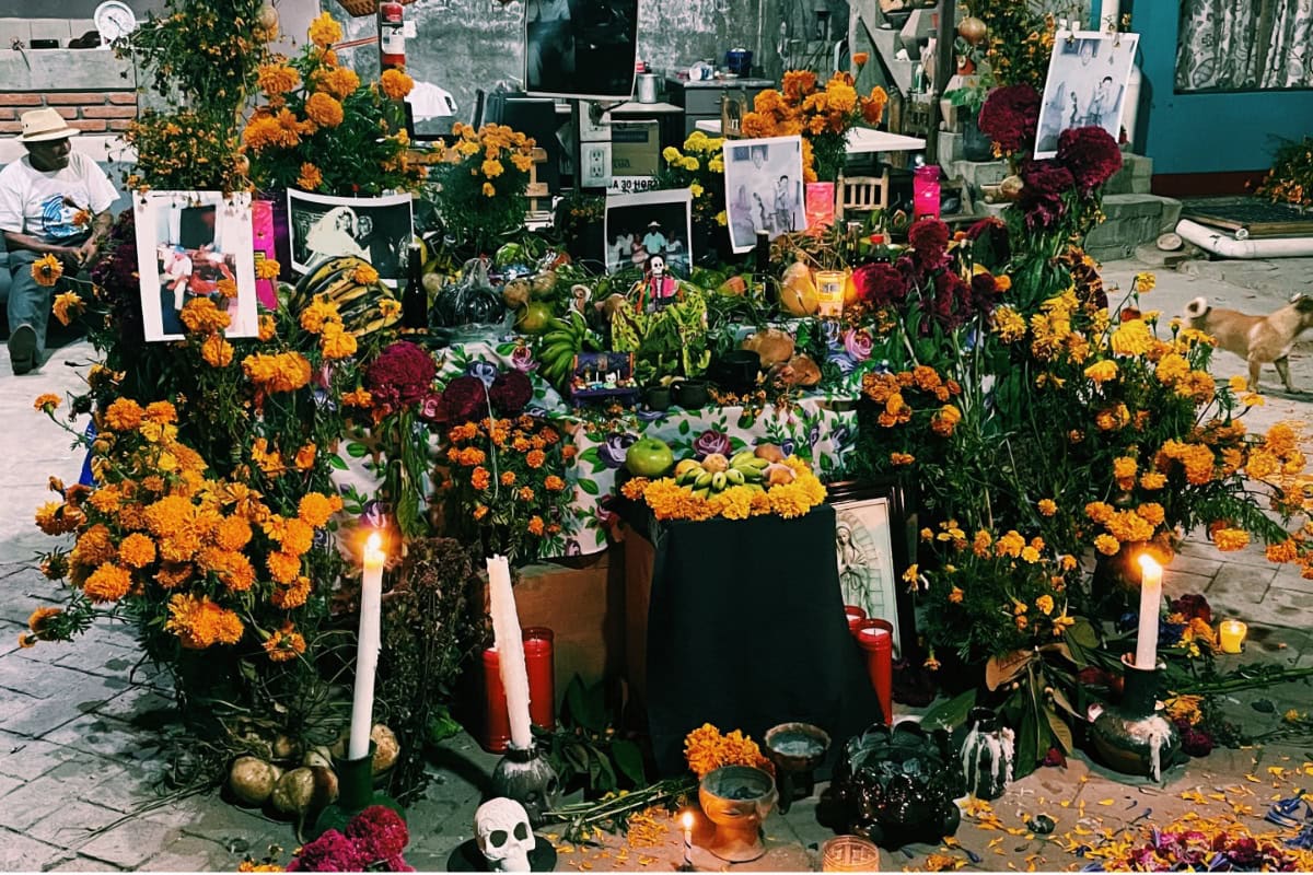 Dia de los muertos ofrenda