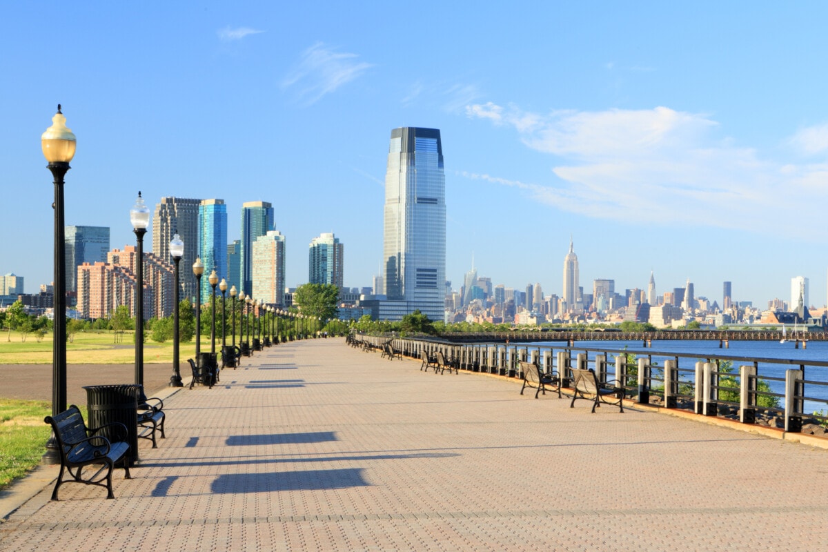 Liberty State Park in New Jersey