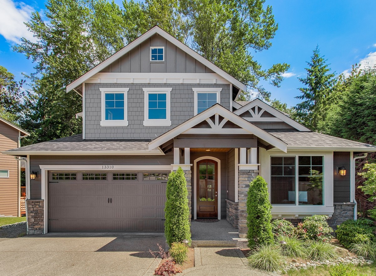 North Carolina grey house