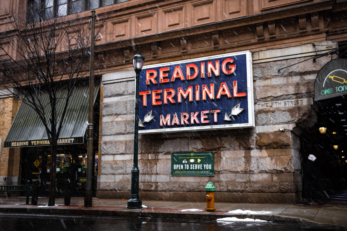 Reading Terminal Sign Philadelphia