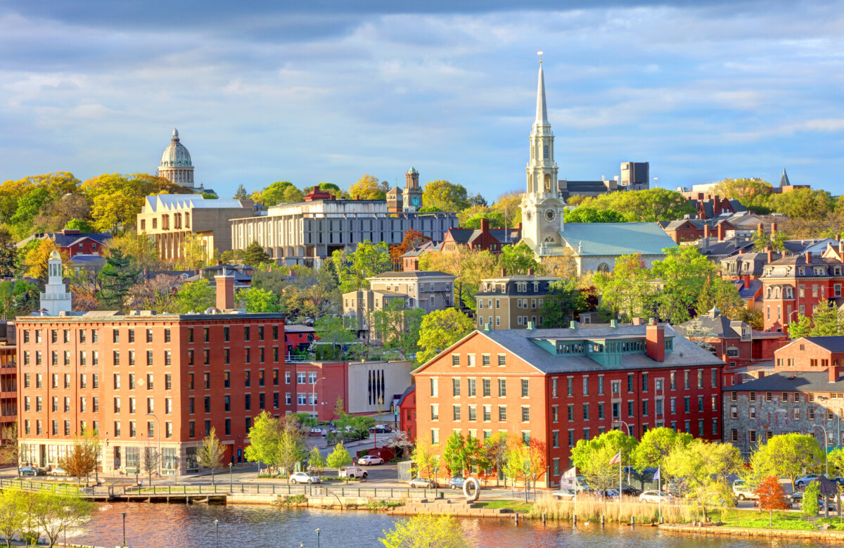 Springtime in Providence, Rhode Island