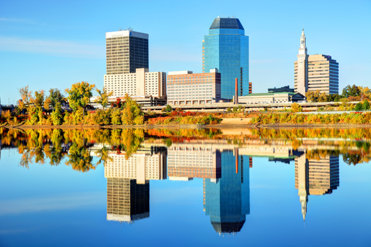 Autumn in Springfield Massachusetts 