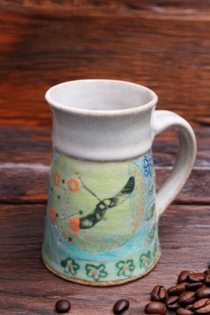 Clay made mug