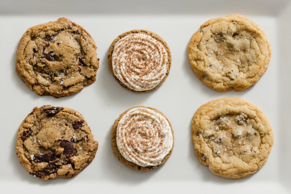 Assortment of cookies