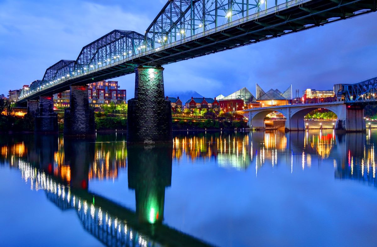 The Walnut Street Bridge